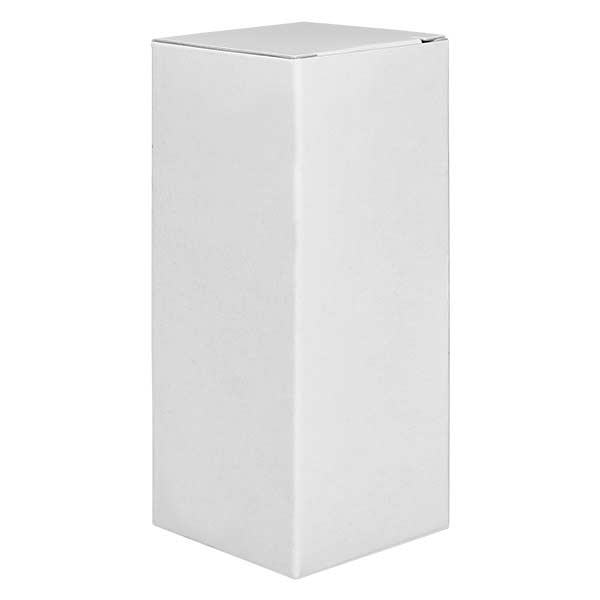 Fällbar låda FS1 vit kartong, höjd 97mm Fällbar låda FS1 vit kartong, höjd 97mm