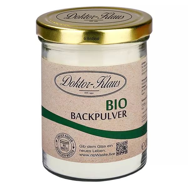 Bakpulver ekologiskt 200g Doktor-Klaus noWaste