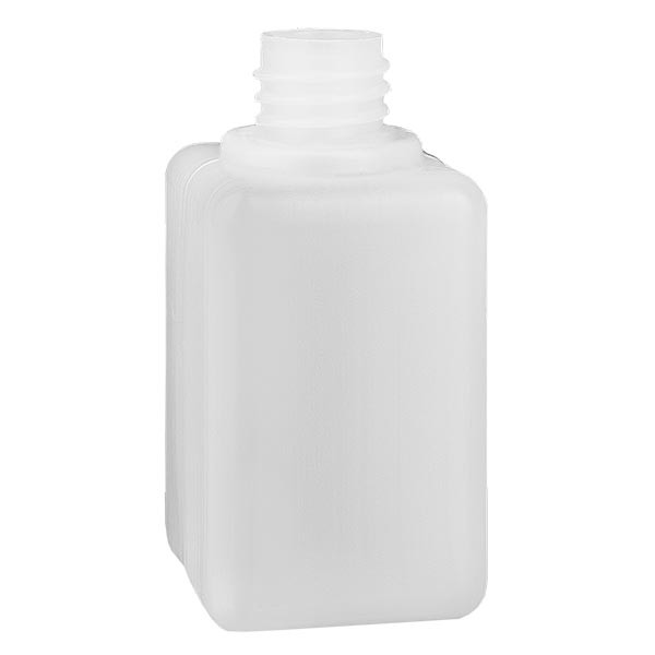 Kemikalieflaska 50 ml, smal hals av PE-HD, naturfärg, GL 18 Kemikalieflaska 50 ml, smal hals av PE-HD, naturfärg, GL 18