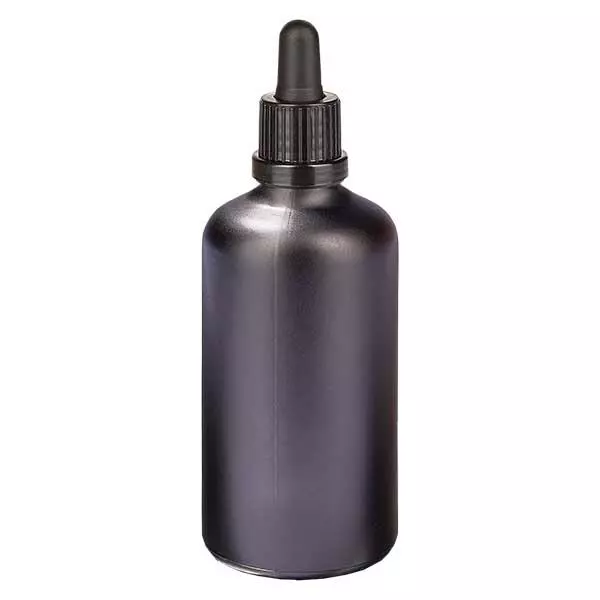 100ml pipettflaska med säkerhetslock BlackL. UT18/100 100ml pipettflaska med säkerhetslock BlackL. UT18/100