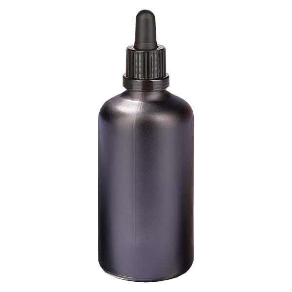 100ml pipettflaska med säkerhetslock BlackL. UT18/100 100ml pipettflaska med säkerhetslock BlackL. UT18/100