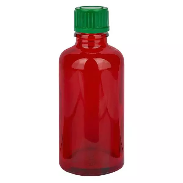 50ml flaska 11mm skruvkork grön standard RedLine UT18/50 50ml flaska 11mm skruvkork grön standard RedLine UT18/50