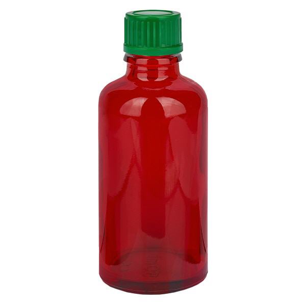 50ml flaska 11mm skruvkork grön standard RedLine UT18/50 50ml flaska 11mm skruvkork grön standard RedLine UT18/50