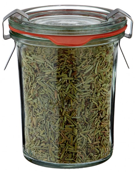 Idé för en kryddburk i glas: WECK mini-burk 140 ml