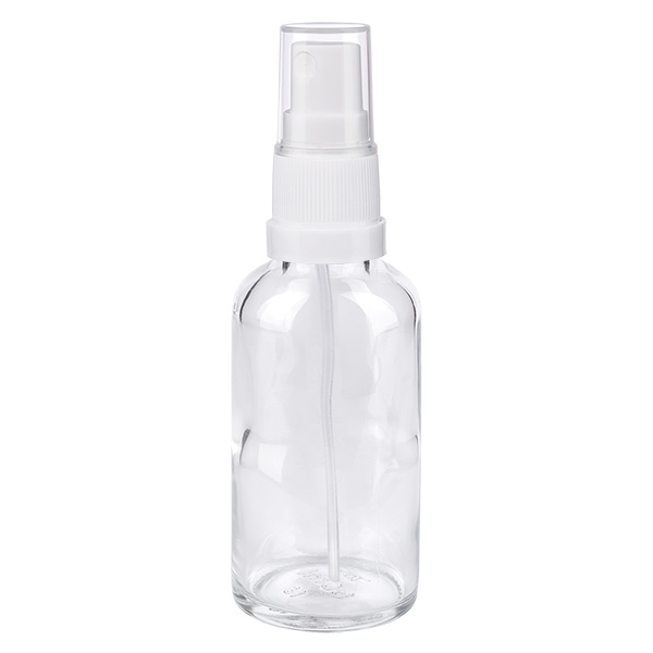 30ml Sprayflaska vit/transparent standardlock ClearLine UT18/30 30ml Sprayflaska vit/transparent standardlock ClearLine UT18/30