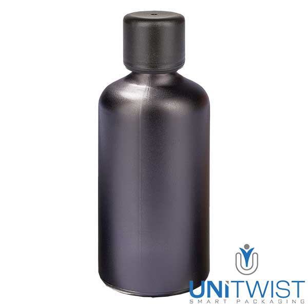 100ml flaska 6mm skruvkork med säkerhetsförslutning BlackL. UT18/100 100ml flaska 6mm skruvkork med säkerhetsförslutning BlackL. UT18/100