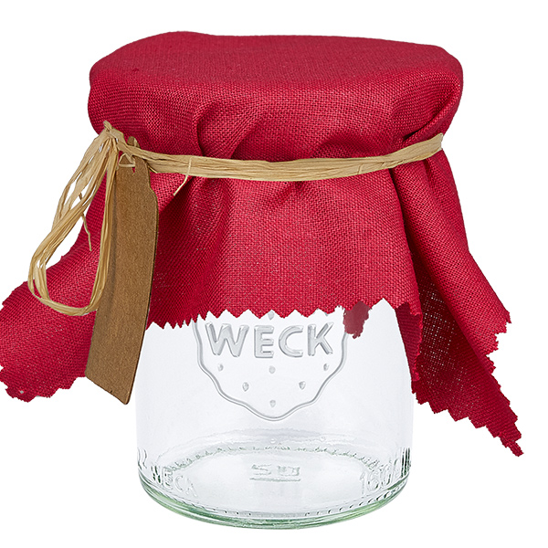 Material-servett, bordeaux, kvadratisk, 15 cm