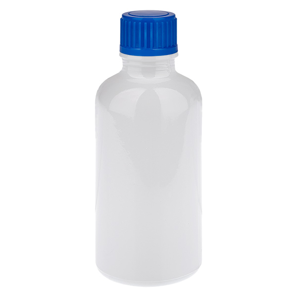 50 ml flaska 11 mm skruvkork blå standard WhiteLine UT18/50 50 ml flaska 11 mm skruvkork blå standard WhiteLine UT18/50