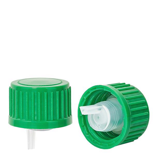 Dropplock 0,8mm grönt 18mm standard Dropplock 0,8mm grönt 18mm standard