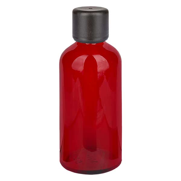 100 ml flaska 6 mm skruvkork med säkerhetsförslutning RedLine UT18/100 UNiTWIST