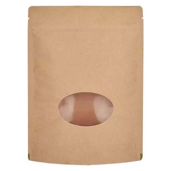 Extra stark bottenpåse med fönster 160x230mm Extra stark bottenpåse med fönster 160x230mm