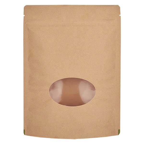 Extra stark bottenpåse med fönster 160x230mm Extra stark bottenpåse med fönster 160x230mm