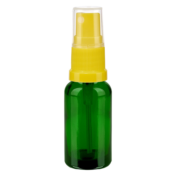 20ml Sprayflaska gul/transparent standardlock GreenLine UT18/20