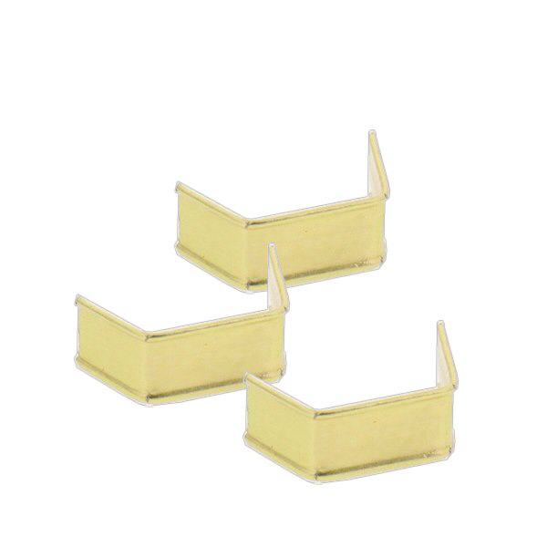 U-clip tejpfästelement guld (förpackning om 100) 33mm U-clip tejpfästelement guld (förpackning om 100) 33mm