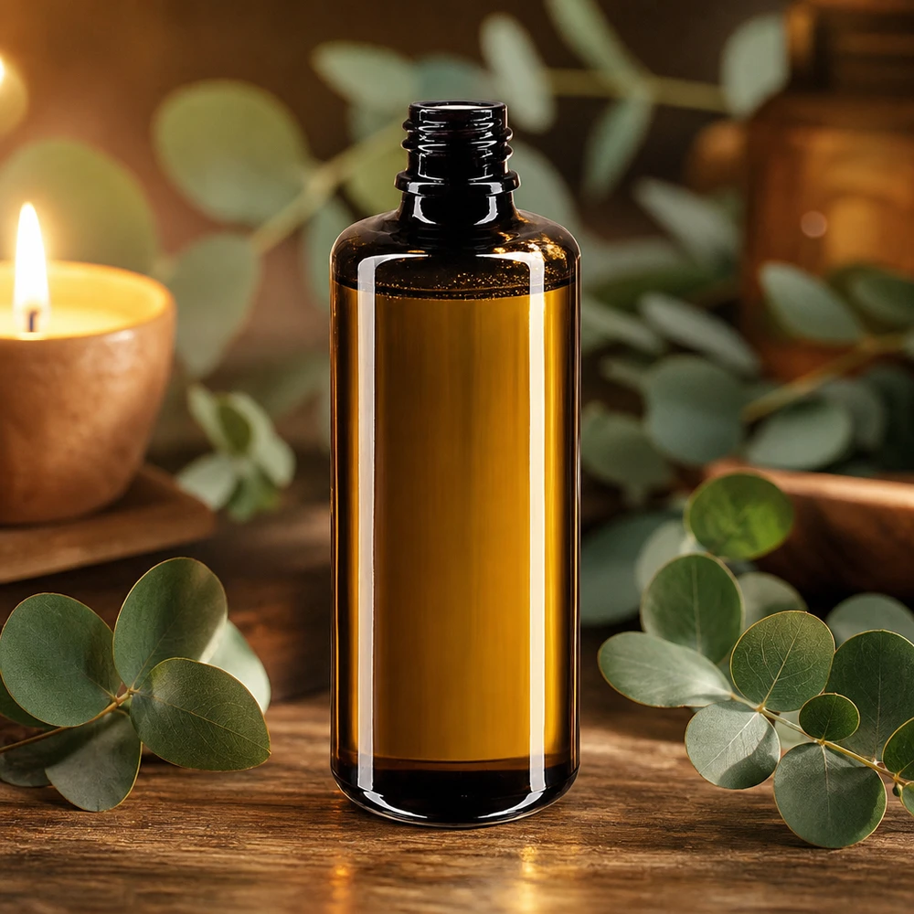 Elegant 100 ml Orion violett droppflaska i glas med snygg design för eteriska oljor och tinkturer