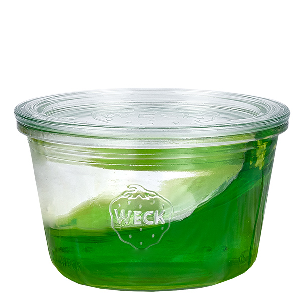Set med 24 Weck-glasburkar, 370 ml, med 24 glaslock Set med 24 Weck-glasburkar, 370 ml, med 24 glaslock
