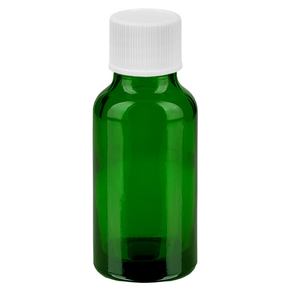 20ml flaska 11mm skruvkork vit Standard GreenLine UT18/20 20ml flaska 11mm skruvkork vit Standard GreenLine UT18/20