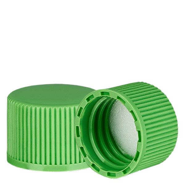 Skruvlock grönt med PE-insats