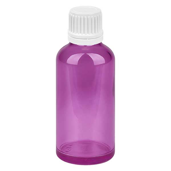 50ml flaska 11mm skruvkork vit Originality skruvkork PurpleLine UT18/50