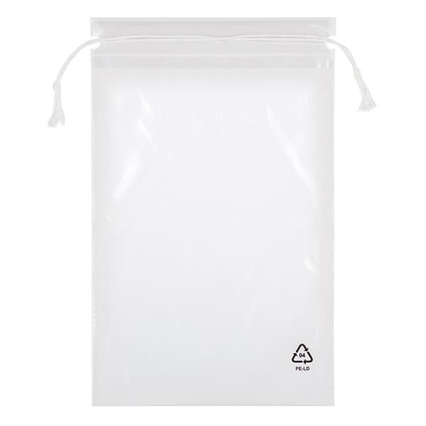 Påsar med dragsko (förpackning om 100) 150x210mm/50µm Påsar med dragsko (förpackning om 100) 150x210mm/50µm