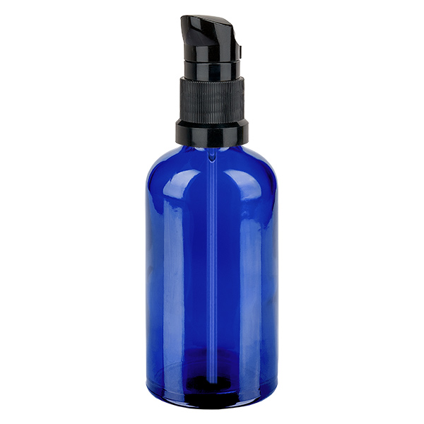 100ml pumpflaska svart standardlock BlueLine UT18/100