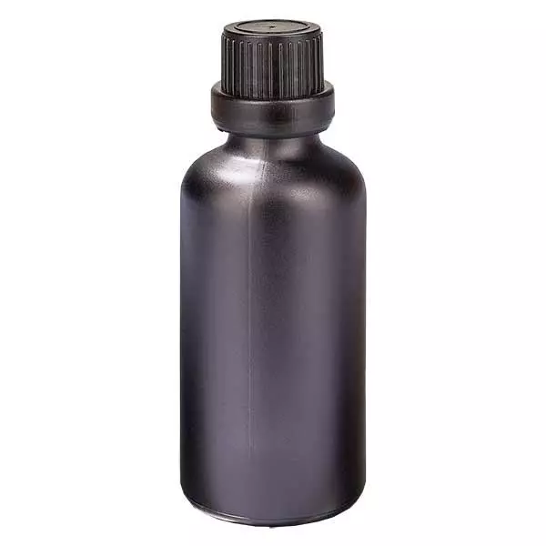 50ml flaska 11mm skruvkork med säkerhetsförslutning BlackLine UT18/50 50ml flaska 11mm skruvkork med säkerhetsförslutning BlackLine UT18/50