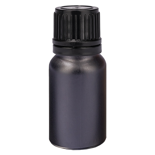 10ml globflaska 3mm hällring svart säkerhetsförslutning BlackL. UT18/10 10ml globflaska 3mm hällring svart säkerhetsförslutning BlackL. UT18/10