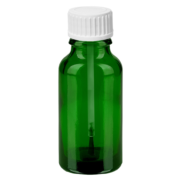 20 ml penselflaska vit med standardlock GreenLine UT18/20 20 ml penselflaska vit med standardlock GreenLine UT18/20