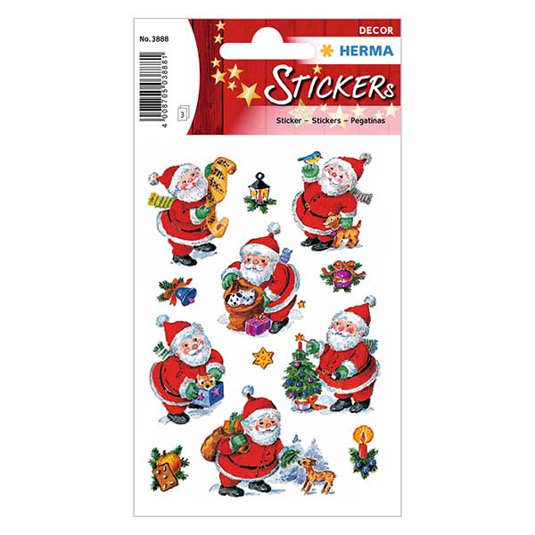 Klistermärke "Jultomten 2" (36 klistermärken) Klistermärke "Jultomten 2" (36 klistermärken)