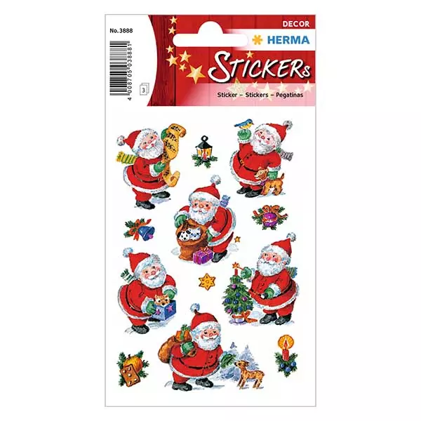 Klistermärke "Jultomten 2" (36 klistermärken) Klistermärke "Jultomten 2" (36 klistermärken)