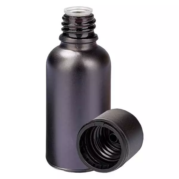 30ml flaska 3mm skruvkork med sabotageskydd BlackLine UT18/30 30ml flaska 3mm skruvkork med sabotageskydd BlackLine UT18/30