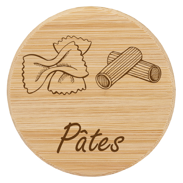 Träflaska Pâtes för WECK RR100