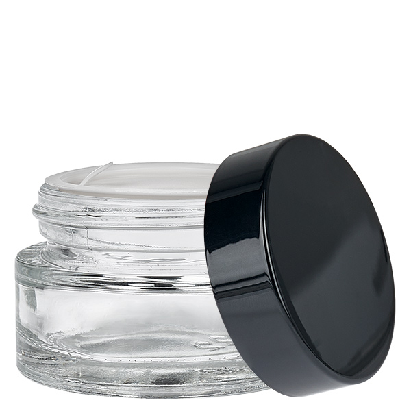 Glasburk 20ml klar med UNiTWIST-insatslock Glasburk 20ml klar med UNiTWIST-insatslock
