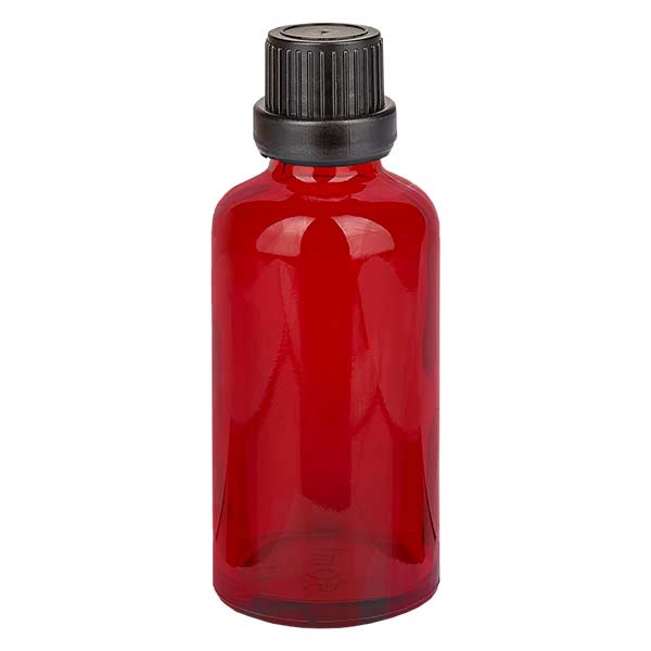 50 ml Droppflaska 2 mm med säkerhetsförslutning RedLine UT18/50 UNiTWIST