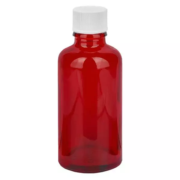 50ml flaska 11mm skruvkork vit Standard RedLine UT18/50 50ml flaska 11mm skruvkork vit Standard RedLine UT18/50
