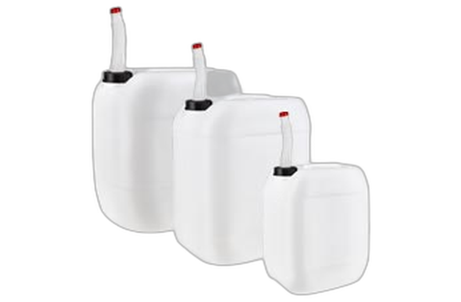 Jerrycan med flexibel tömningskran