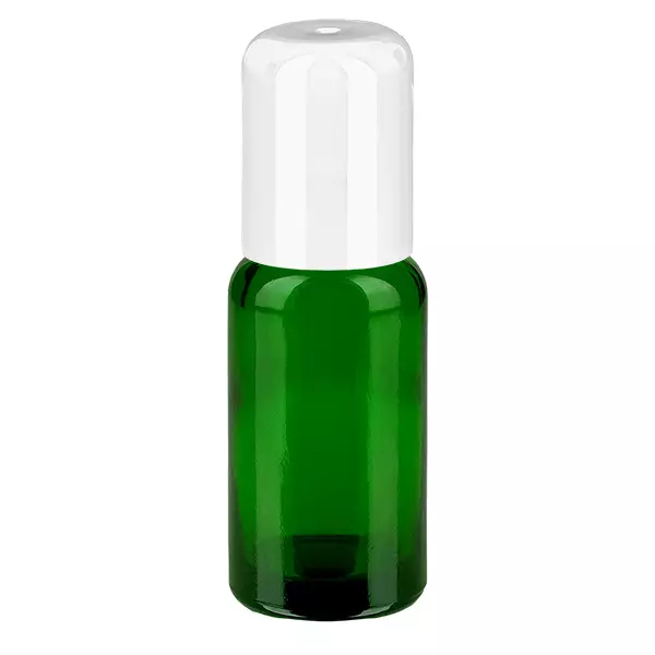 20ml Roll-On flaska vit Standard lock GreenLine UT18/20 20ml Roll-On flaska vit Standard lock GreenLine UT18/20