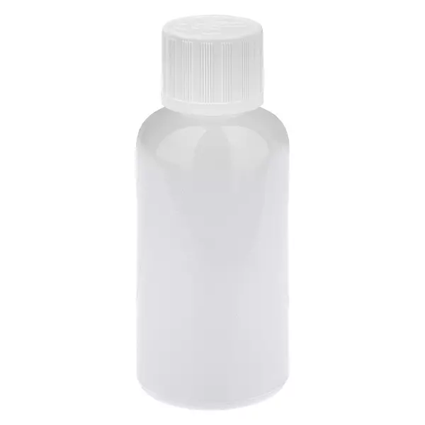 50 ml flaska 11 mm skruvkork vit standard barnsäkerhet WhiteLine UT18/50 50 ml flaska 11 mm skruvkork vit standard barnsäkerhet WhiteLine UT18/50