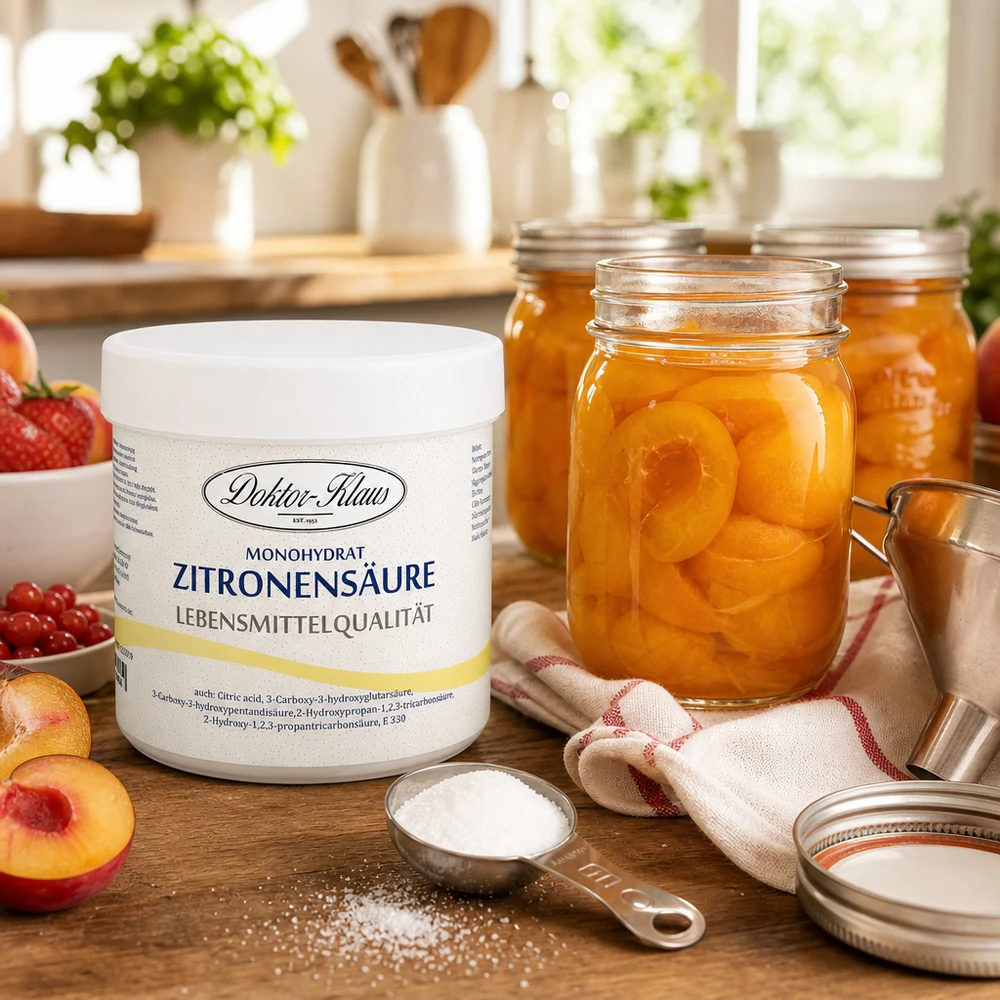 Citronsyra 250g Doktor-Klaus Zitronensäure Doktor-Klaus 250g umweltfreundliche Alternative zu chemischen Reinigern