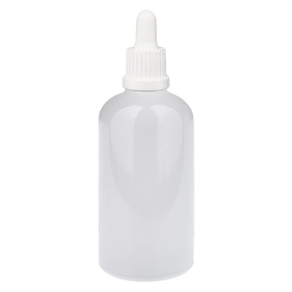 100 ml pipettflaska vit originalförsegling WhiteLine UT18/100 100 ml pipettflaska vit originalförsegling WhiteLine UT18/100