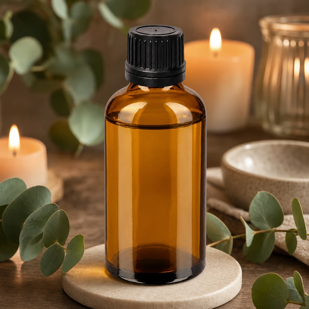 50ml Droppflaska 1mm svart med säkerhetsförslutning BrownLine UT18/50 Liten 50 ml droppflaska tillverkad av bärnstensfärgat glas med 1 mm droppöppning för exakt dosering