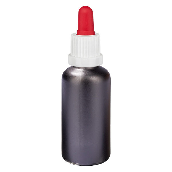 50 ml pipettflaska vit/röd med säkerhetsförslutning BlackLine UT18/50 50 ml pipettflaska vit/röd med säkerhetsförslutning BlackLine UT18/50