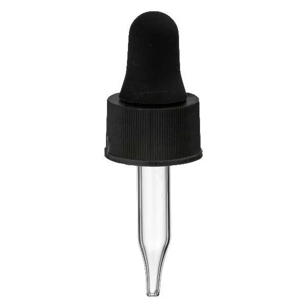 Droppipett i glas svart UT13/3 UNiTWIST