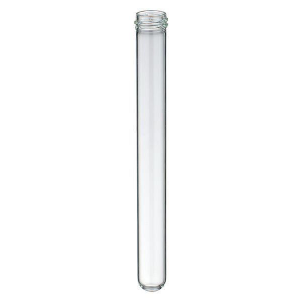 Odlingsrör, klara, med GL18-gänga, 160x16 mm, tillverkade av KS-glas Odlingsrör, klara, med GL18-gänga, 160x16 mm, tillverkade av KS-glas
