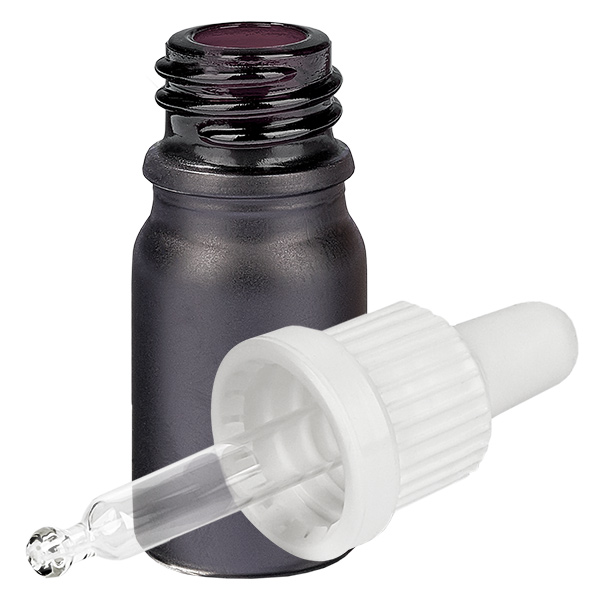 5 ml pipettflaska vit med säkerhetsförslutning BlackLine UT18/5 5 ml pipettflaska vit med säkerhetsförslutning BlackLine UT18/5