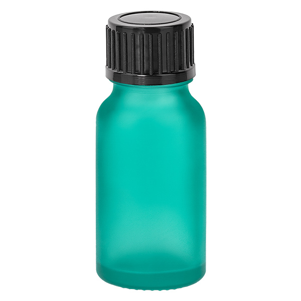 10ml flaska 11mm skruvkork svart standard GreenLine UT18/10