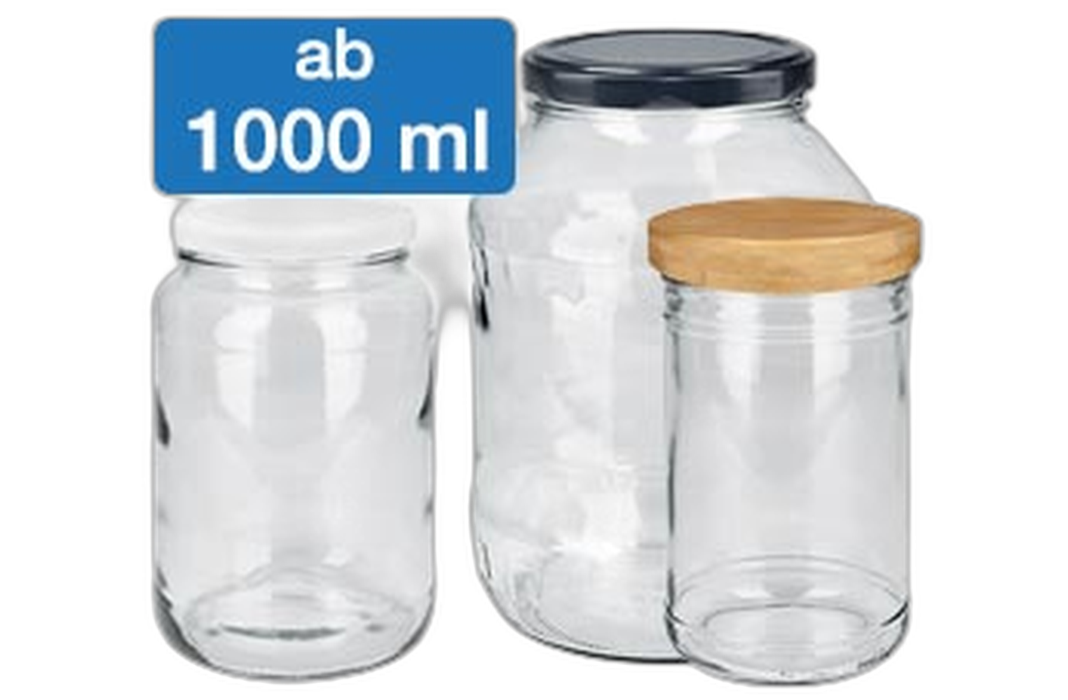 från 1000 ml