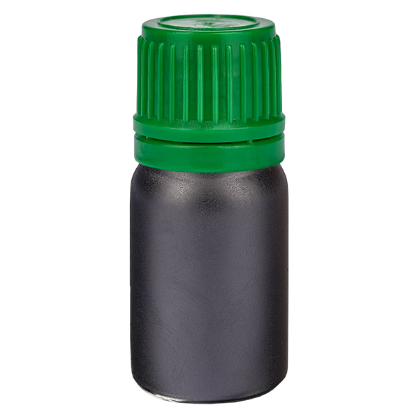 5ml flaska 11mm skruvkork grön standard BlackLine UT18/5 5ml flaska 11mm skruvkork grön standard BlackLine UT18/5