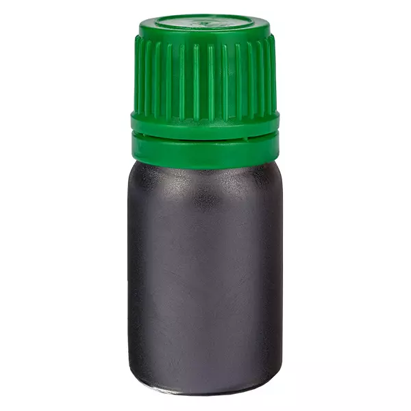 5ml flaska 11mm skruvkork grön standard BlackLine UT18/5 5ml flaska 11mm skruvkork grön standard BlackLine UT18/5