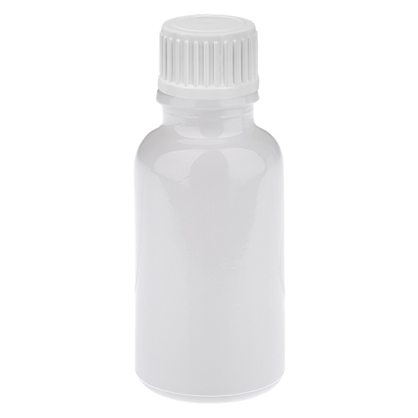 20 ml droppflaska 0,9 mm vit standardkork WhiteLine UT18/20 20 ml droppflaska 0,9 mm vit standardkork WhiteLine UT18/20